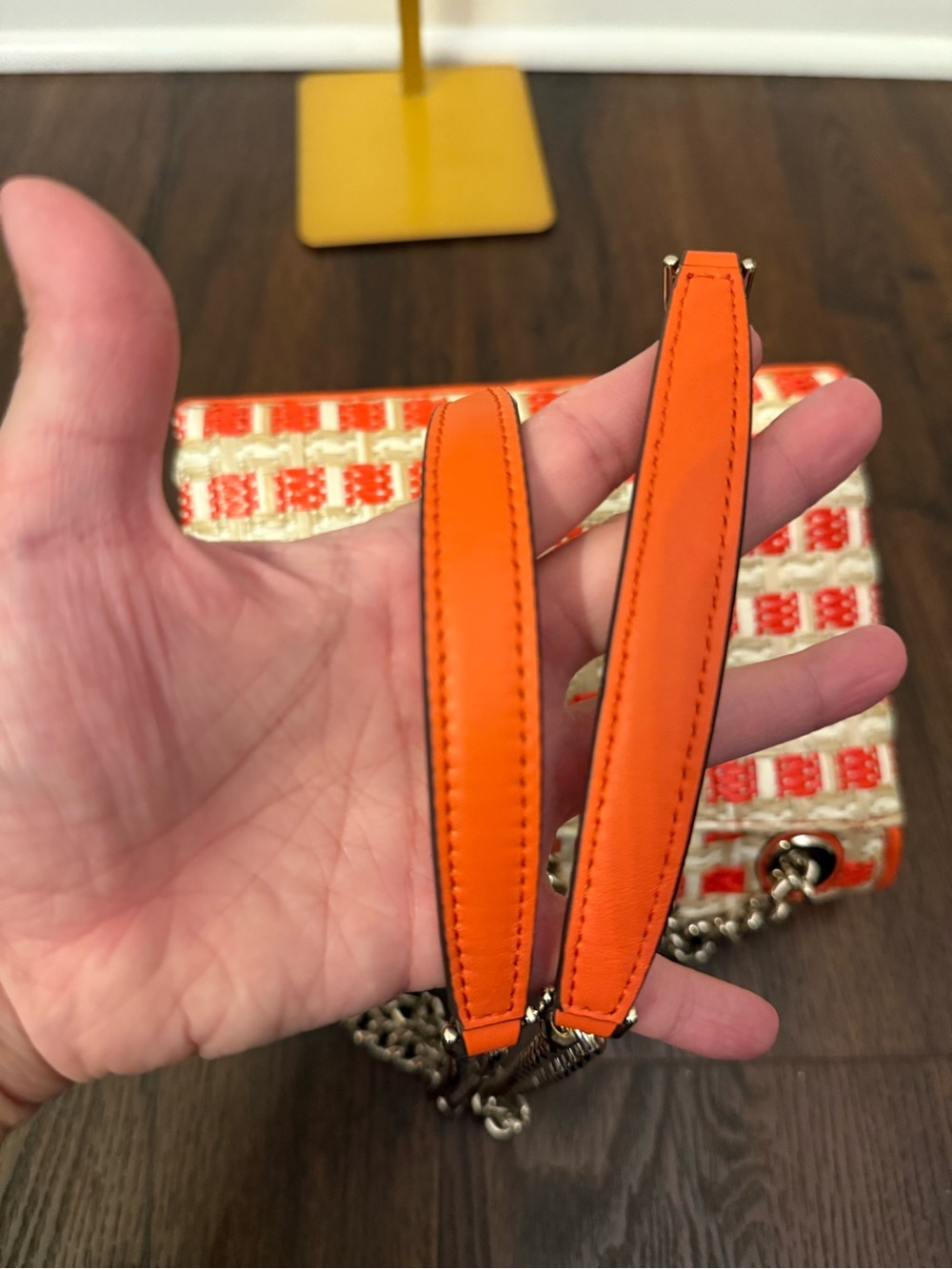 🌟 Kate Spade New York Natalia Straw Flap Shoulder Bag 🌟 - Picture 6 of 14